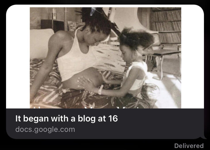 It began with a blog at 16